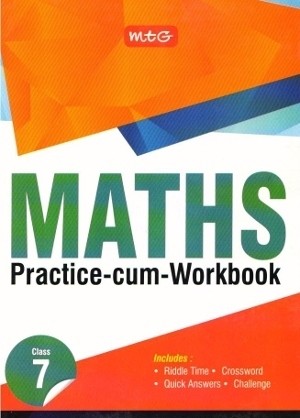 MTG Maths Practice-Cum-Workbook Class 7