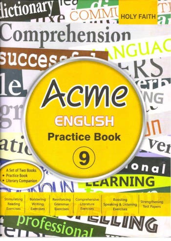Holy Faith Acme English Practice Book 9