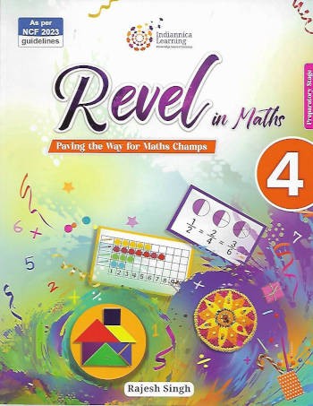 Indiannica Learning Revel in Maths Book 4