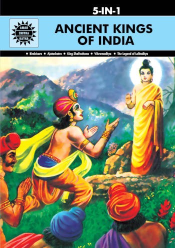 Amar Chitra Katha Ancient Kings of India 5-IN-1