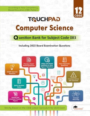 Orange Touchpad Computer Science Class 12