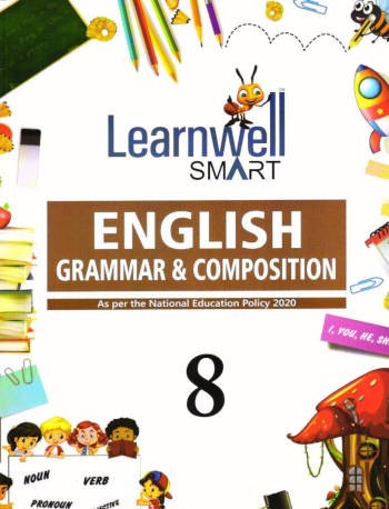 Holy Faith Learnwell Smart English Grammar & Composition Book 8