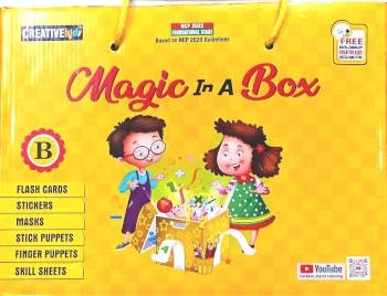 Creative Kids Magic In a Box Preschool Kit B For Lower KG