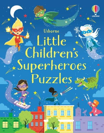 Usborne Little Children's Superheroes Puzzles