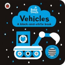 Ladybird Baby Touch: Vehicles a black-and-white book
