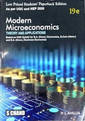 S.Chand Modern Microeconomics: Theory & Applications