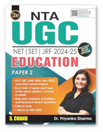 S.Chand NTA UGC NET | SET | JRF 2024-25 Education Paper 2 | Mock Tests (2nd Edition)