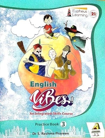 Eupheus Learning English Vibes Practice Book Class 3
