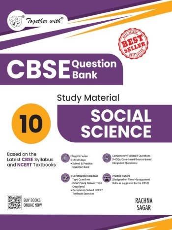 Together With CBSE Class 10 Social Science Question Bank/Study Material Exam 2026