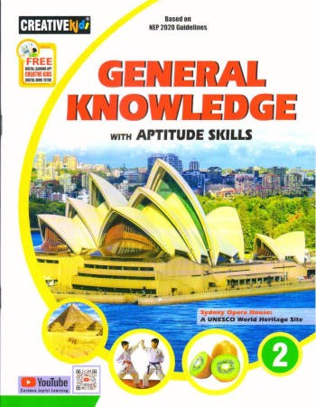Creative Kids General Knowledge with Aptitude Skills Book 2