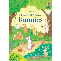 Usborne Little First Stickers Bunnies