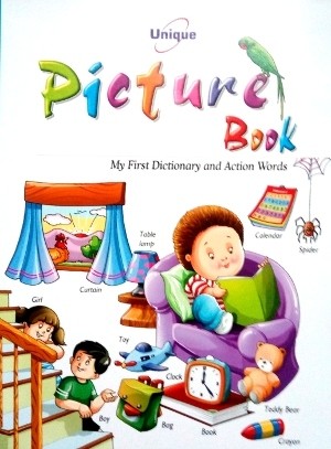 Picture Book My First Dictionary and Action Words