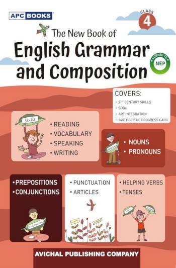 Apc The New Book of English Grammar And Composition Class 4