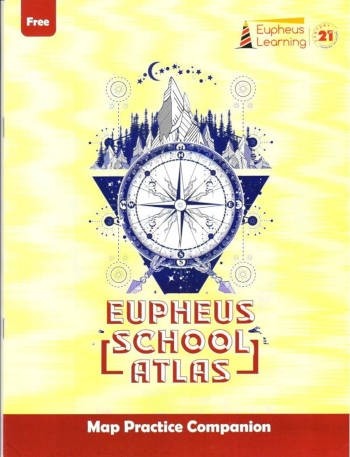 Eupheus School Atlas with Map Practice Companion