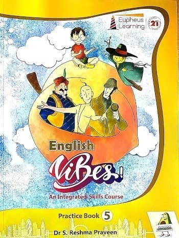 Eupheus Learning English Vibes Practice Book Class 5