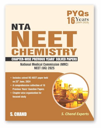 S.Chand PYQs 16 Years NTA NEET Chemistry