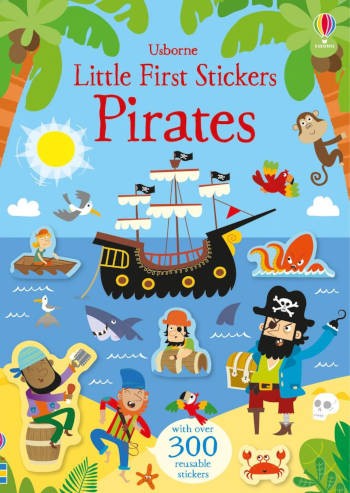 Usborne Little First Stickers Pirates