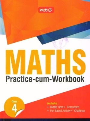 MTG Maths Practice-Cum-Workbook Class 4