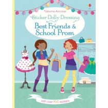 Usborne Activities Sticker Dolly Dressing Best Friends and School Prom