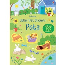 Usborne Little First Stickers Pets