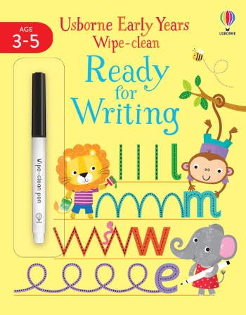 Usborne Early Years Wipe-Clean Ready for Writing