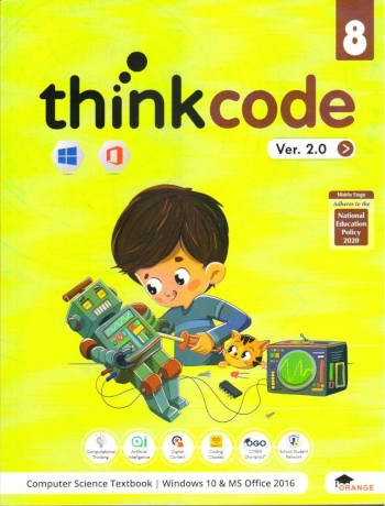 Orange Thinkcode Computer Science Textbook 8 (Ver.2.0)