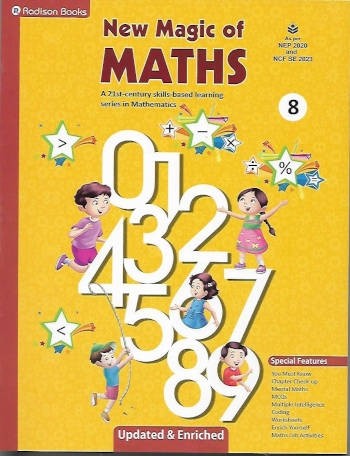 Radison New Magic of Maths Book 8