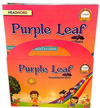 Headword Purple Leaf Foundational Kits For Senior KG