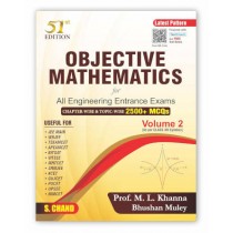 S.Chand Objective Mathematics Volume 2 For All Engineering Entrance Exams