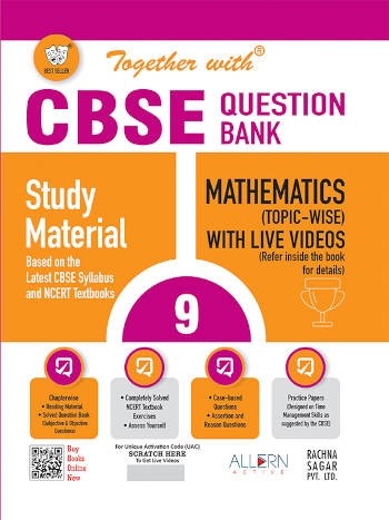 Together With CBSE Class 9 Mathematics Question Bank/Study Material Exam 2024
