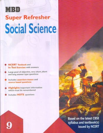 MBD Super Refresher Social Science Class 9