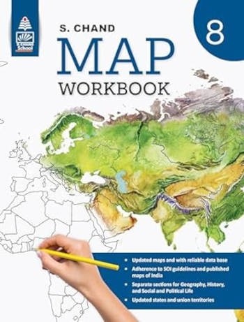 S.Chand Map Workbook Book 8