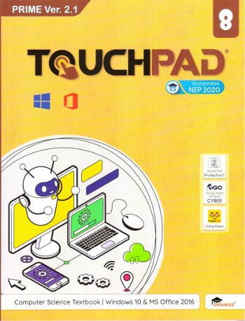 Orange Touchpad Computer Science Textbook 8 (Prime Ver.2.1)