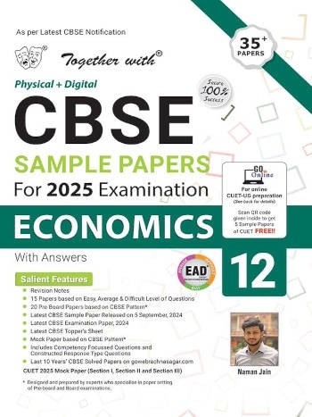 Rachna Sagar Together with CBSE sample Papers for 2025 Examination Economics 12th Class