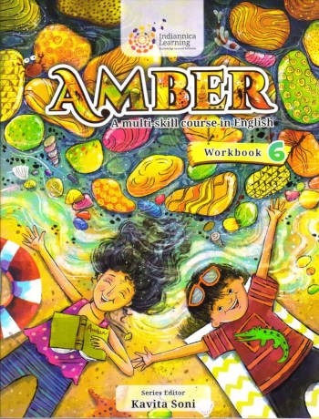 Indiannica Learning Amber English Workbook 6