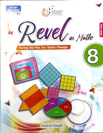 Indiannica Learning Revel in Maths Book 8