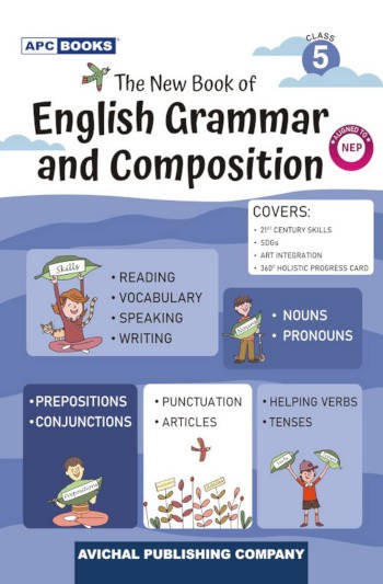 Apc The New Book of English Grammar And Composition Class 5