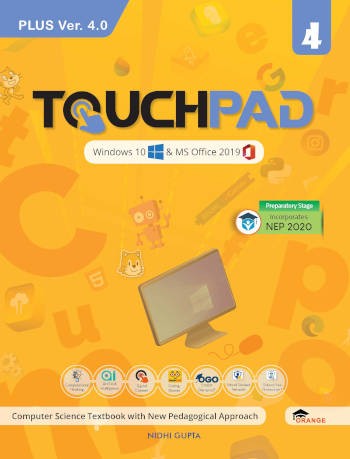 Orange Touchpad Computer Science Textbook 4 (Plus Ver.4.0)
