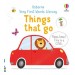 Usborne Very First Words Library Things That go