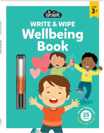 Hinkler Jr. Explorers Write and Wipe Wellbeing Book