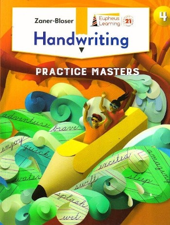 Zaner-Bloser Handwriting Practice Masters Book 4