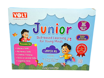 Viva Volt Junior Pre-School Kit for Upper KG Set of 8 Books