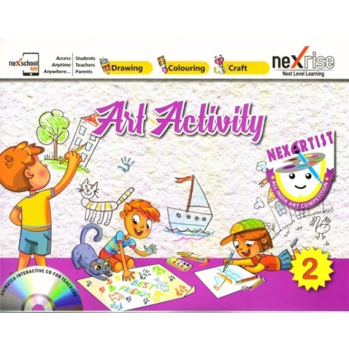 Buy Nexrise Art Activity Book for class 2 at lowest price