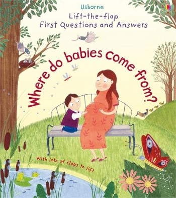 Usborne Lift-the-Flap First Questions and Answers Where do babies come from?