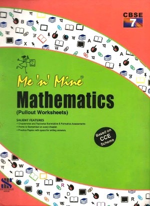 Me n Mine Mathematics Pullout Worksheets Class 7