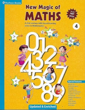 Radison New Magic of Maths Book 4