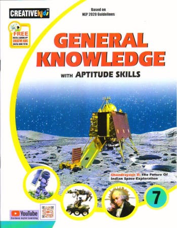 Creative Kids General Knowledge with Aptitude Skills Book 7