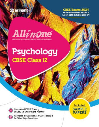 Arihant All in One Psychology Class 12 For CBSE Exams 2024