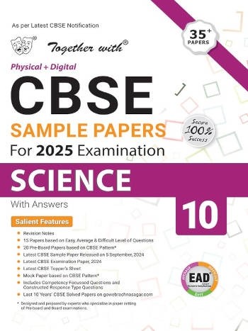 Rachna Sagar Together with CBSE sample Papers for 2025 Examination Science 10th Class