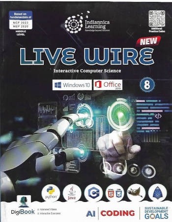 Live Wire Interactive Computer Science Class 8 (Latest Edition)